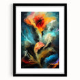 Contemporary Fluid Art Pieces - Abstract Fluid Canvas Art Multicolor