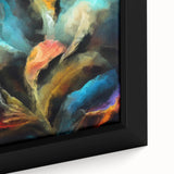 Contemporary Fluid Art Pieces - Abstract Fluid Canvas Art Multicolor