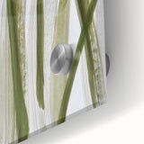 Earthen Harmony Abstracts – Olive Green and Light Gray Wall Art