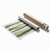 Earthen Harmony Abstracts – Olive Green and Light Gray Wall Art