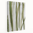 Earthen Harmony Abstracts – Olive Green and Light Gray Wall Art
