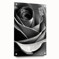 Black and White Rose - Fine Art Photography Canvas Print