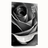 Black and White Rose - Fine Art Photography Canvas Print