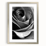 Black and White Rose - Fine Art Photography Canvas Print