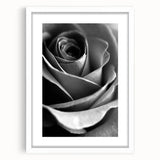 Black and White Rose - Fine Art Photography Canvas Print