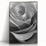 Black and White Rose - Fine Art Photography Canvas Print