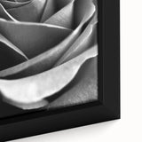 Black and White Rose - Fine Art Photography Canvas Print