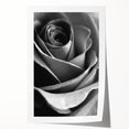 Black and White Rose - Fine Art Photography Canvas Print