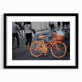 Cityscape Photography Prints – Bold Urban Bicycle Street Art