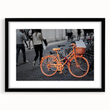Cityscape Photography Prints – Bold Urban Bicycle Street Art