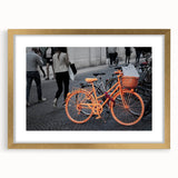 Cityscape Photography Prints – Bold Urban Bicycle Street Art