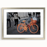 Cityscape Photography Prints – Bold Urban Bicycle Street Art