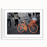 Cityscape Photography Prints – Bold Urban Bicycle Street Art