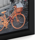 Cityscape Photography Prints – Bold Urban Bicycle Street Art