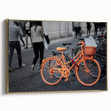 Cityscape Photography Prints – Bold Urban Bicycle Street Art
