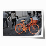 Cityscape Photography Prints – Bold Urban Bicycle Street Art