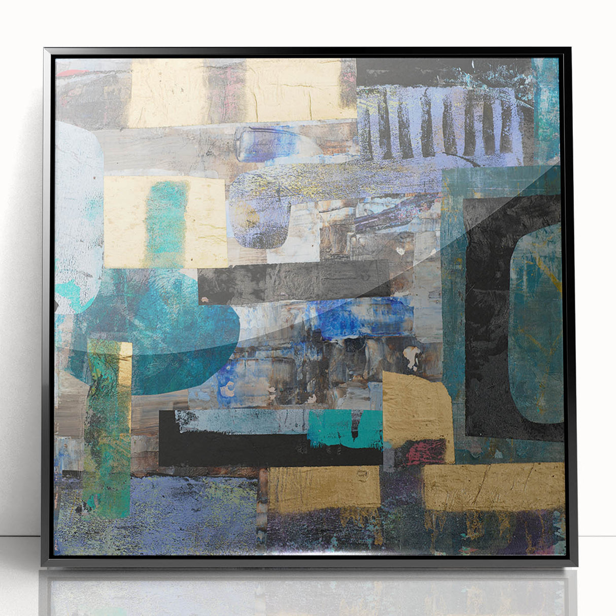 Vibrant Texture – Abstract Wall Art from Earthen Harmony Abstracts