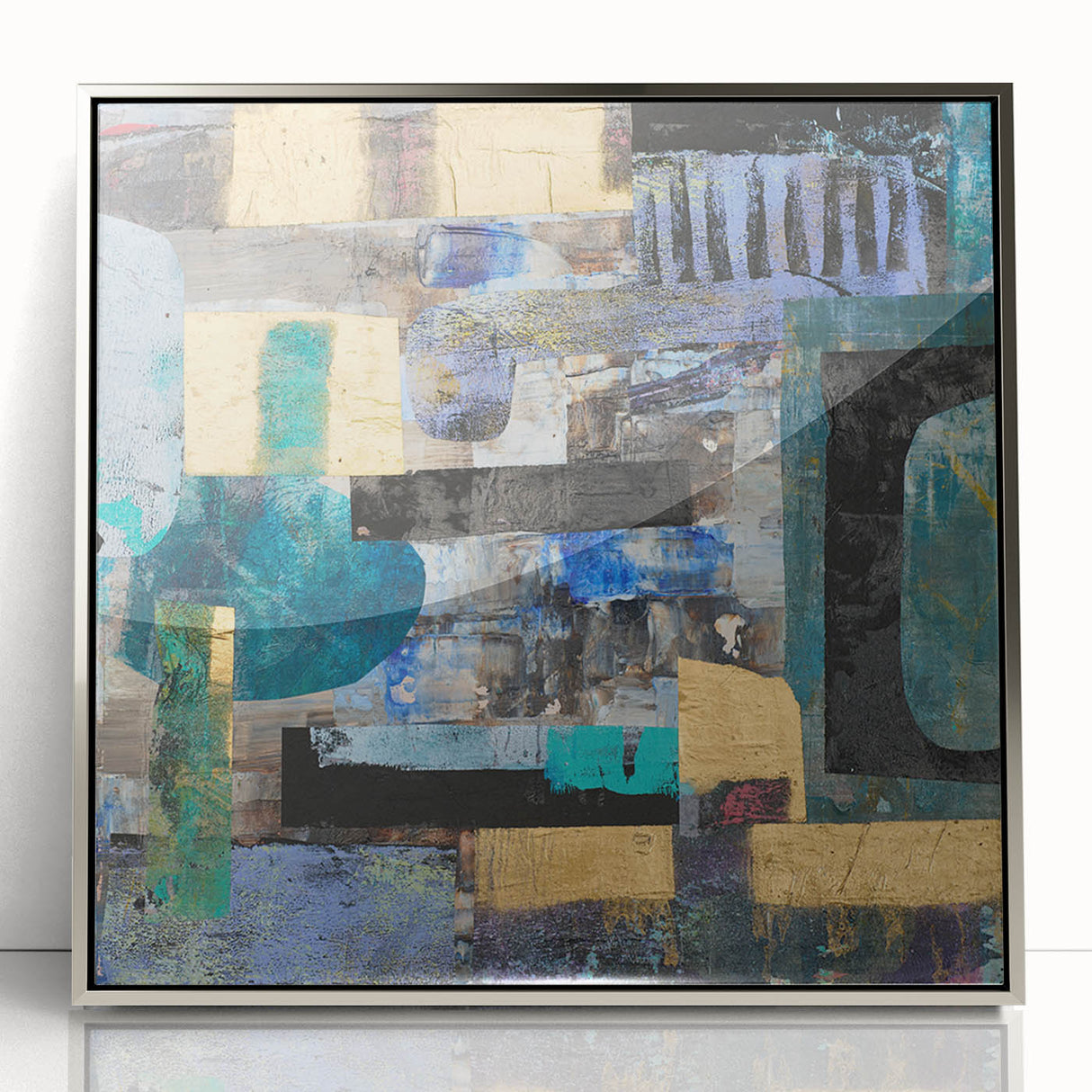 Vibrant Texture – Abstract Wall Art from Earthen Harmony Abstracts