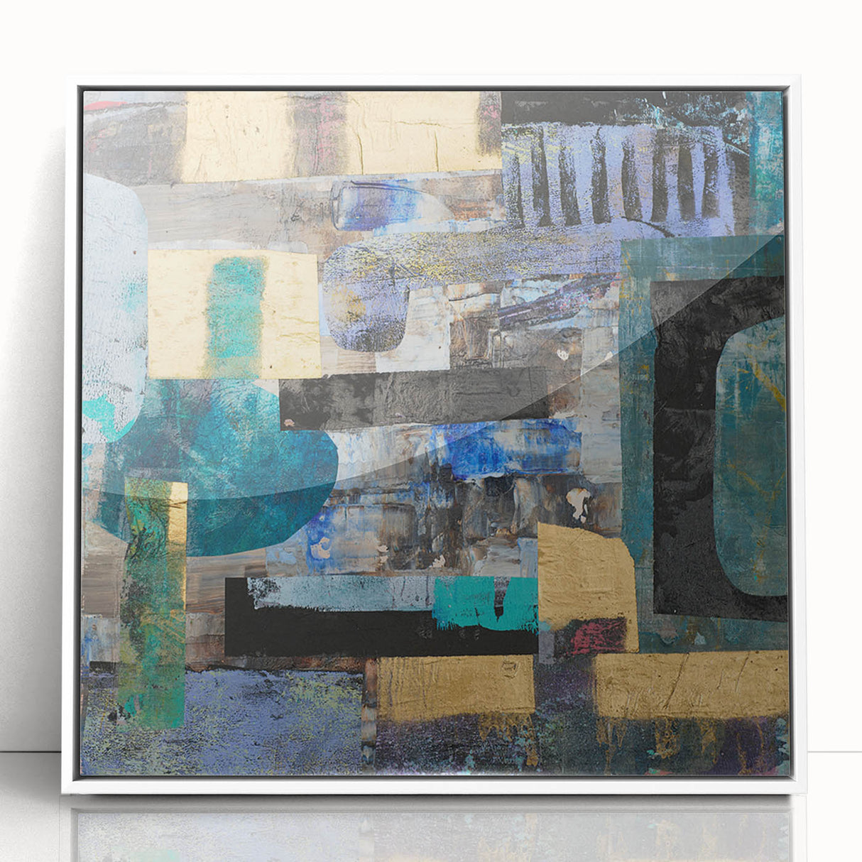 Vibrant Texture – Abstract Wall Art from Earthen Harmony Abstracts