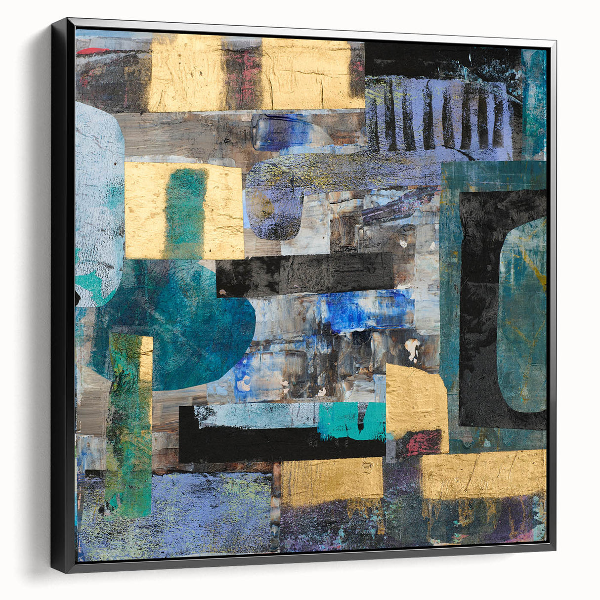 Vibrant Texture – Abstract Wall Art from Earthen Harmony Abstracts