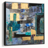 Vibrant Texture – Abstract Wall Art from Earthen Harmony Abstracts
