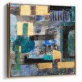 Vibrant Texture – Abstract Wall Art from Earthen Harmony Abstracts