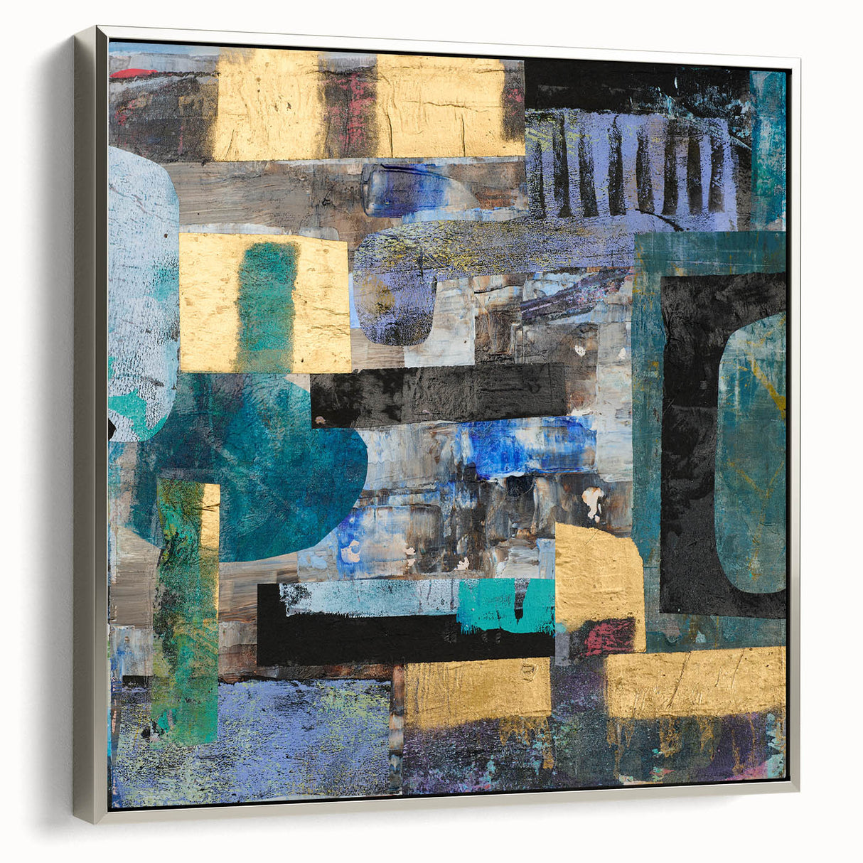 Vibrant Texture – Abstract Wall Art from Earthen Harmony Abstracts