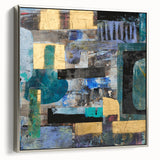 Vibrant Texture – Abstract Wall Art from Earthen Harmony Abstracts