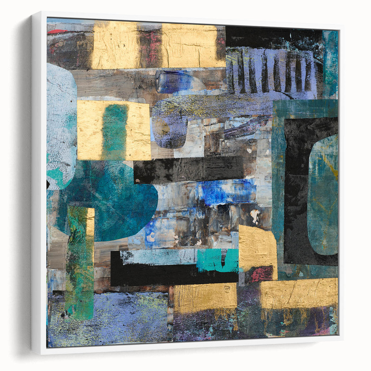 Vibrant Texture – Abstract Wall Art from Earthen Harmony Abstracts