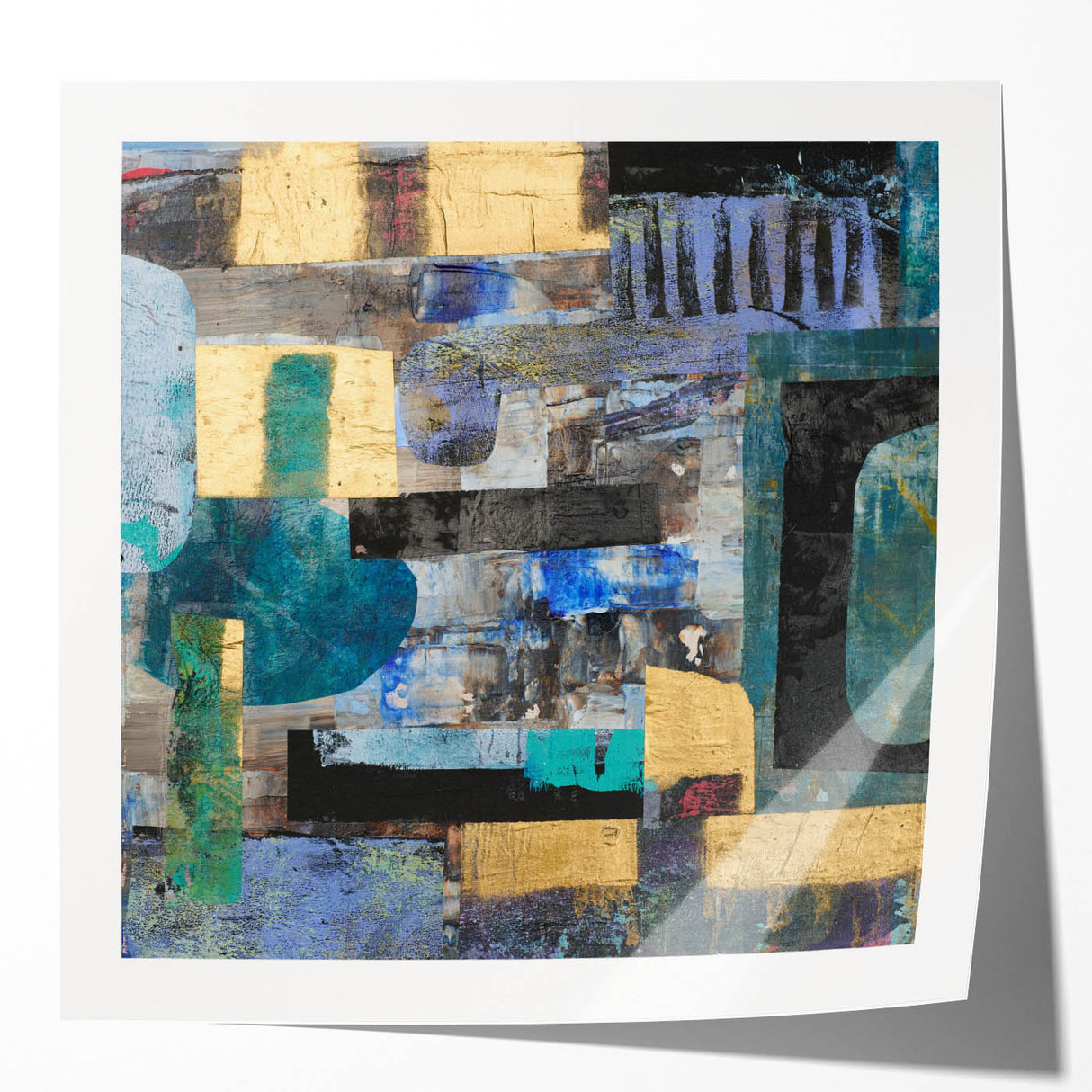 Vibrant Texture – Abstract Wall Art from Earthen Harmony Abstracts