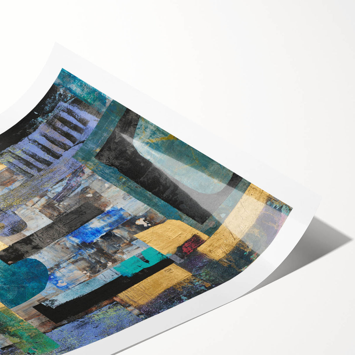 Vibrant Texture – Abstract Wall Art from Earthen Harmony Abstracts