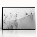 Wild Horses in Motion - Black & White Fine Art Photography