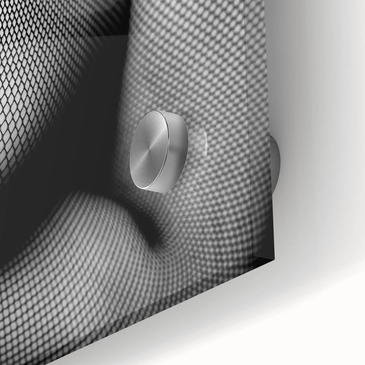 Abstract Body in Fishnets - Black & White Fine Art Photography