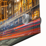 Contemporary City Wall Decor – London Street Night Photography