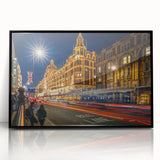 Contemporary City Wall Decor – London Street Night Photography