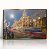 Contemporary City Wall Decor – London Street Night Photography