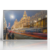 Contemporary City Wall Decor – London Street Night Photography