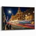 Contemporary City Wall Decor – London Street Night Photography