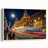 Contemporary City Wall Decor – London Street Night Photography