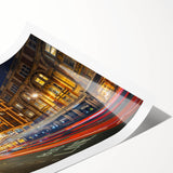 Contemporary City Wall Decor – London Street Night Photography