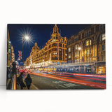 Contemporary City Wall Decor – London Street Night Photography