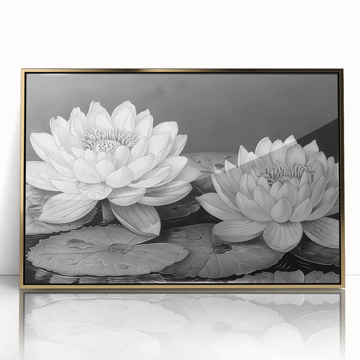 Vibrant floral canvas print showcasing colorful blossoms in a modern abstract design, perfect for home decor, presented in a protective cardboard tube.