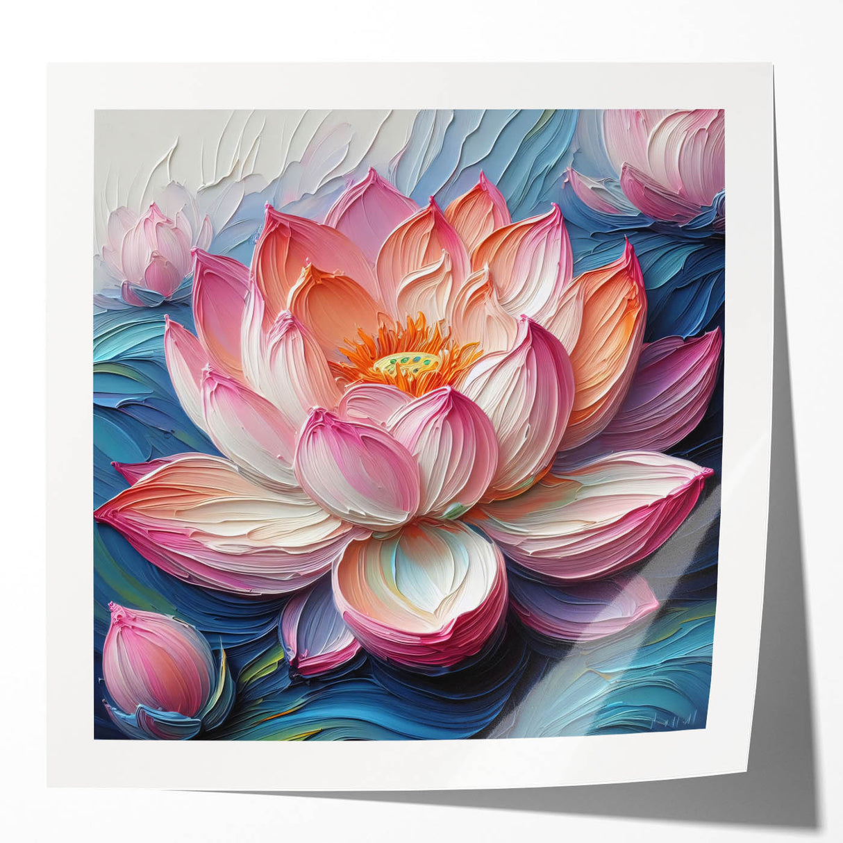 Vibrant close-up of a delicate pink flower with intricate petal details, showcasing natural beauty and color variations, perfect for floral decor or nature-themed projects.