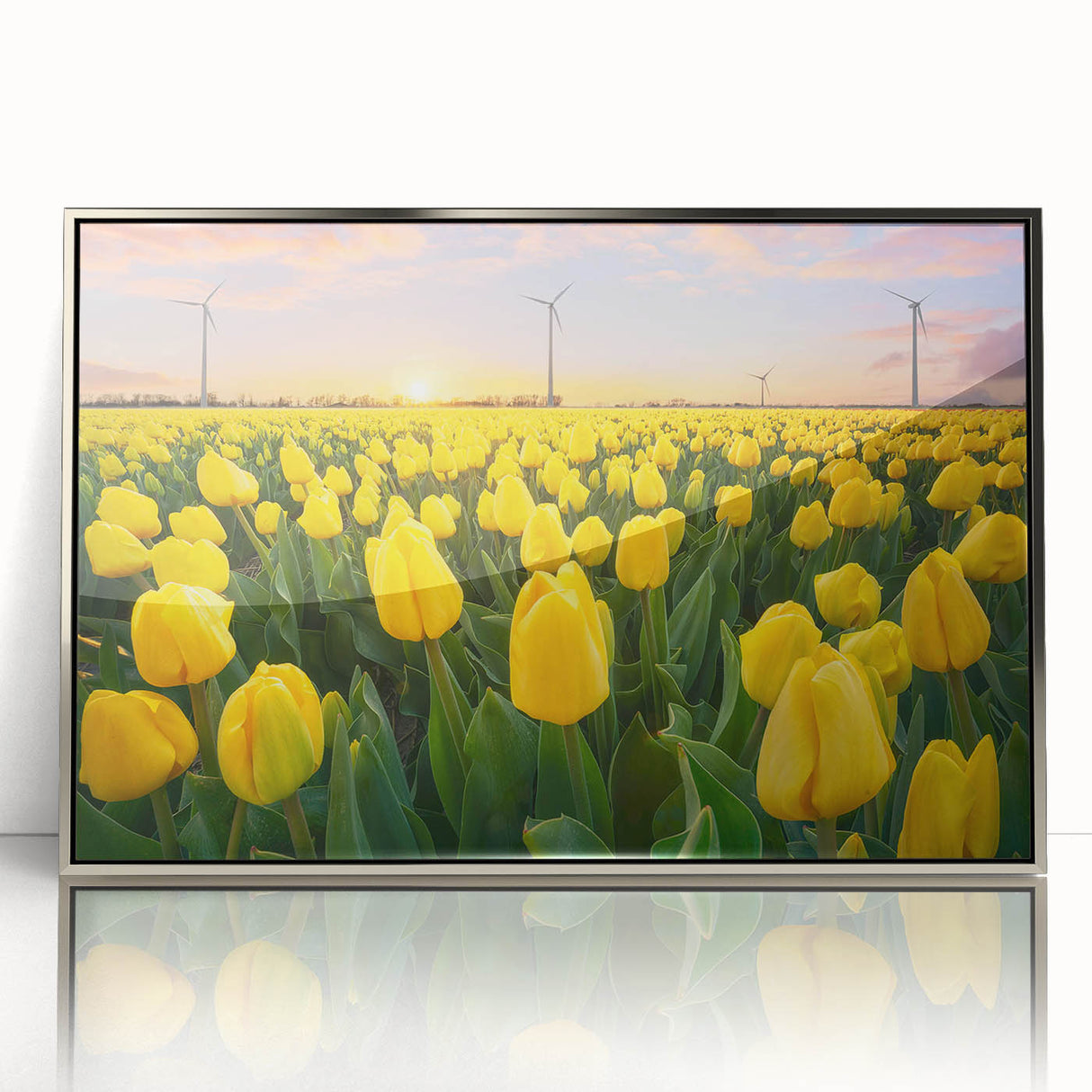 Vibrant floral wall art canvas print showcasing a colorful bouquet of flowers in a modern style, ideal for home decor or art enthusiasts, presented rolled for easy framing.