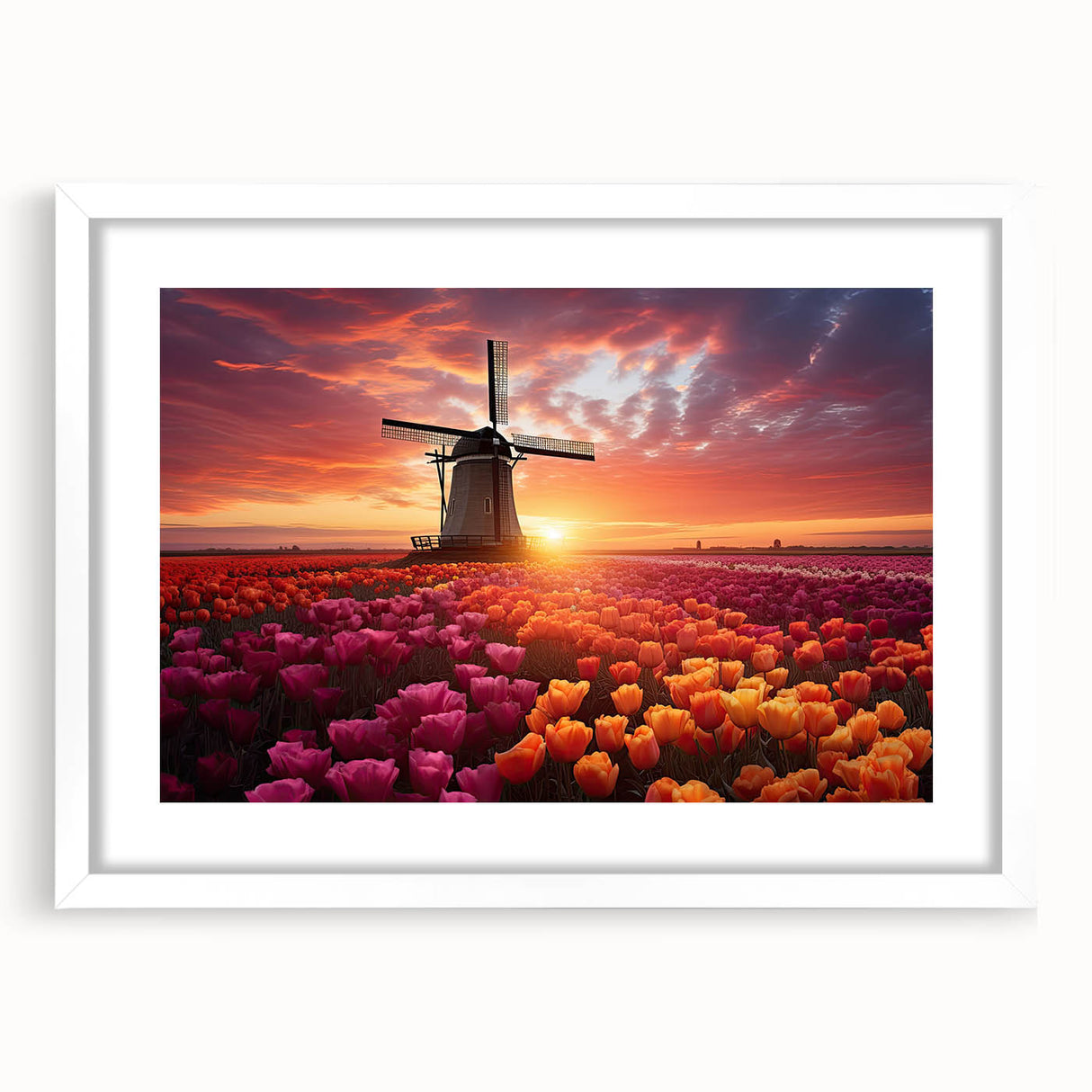 Vibrant floral canvas art showcasing bold colors and intricate details, perfect for home decor, highlighting nature's beauty and elegance in a modern setting.