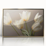 Vibrant floral canvas wall art showcasing intricate flower designs in bold colors, perfect for home decor enhancement and artistic expression.
