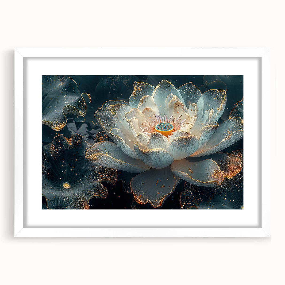 Vibrant floral canvas artwork showcasing an intricate design of colorful flowers and leaves, perfect for home decor. Ideal for brightening living spaces with nature-inspired aesthetics.