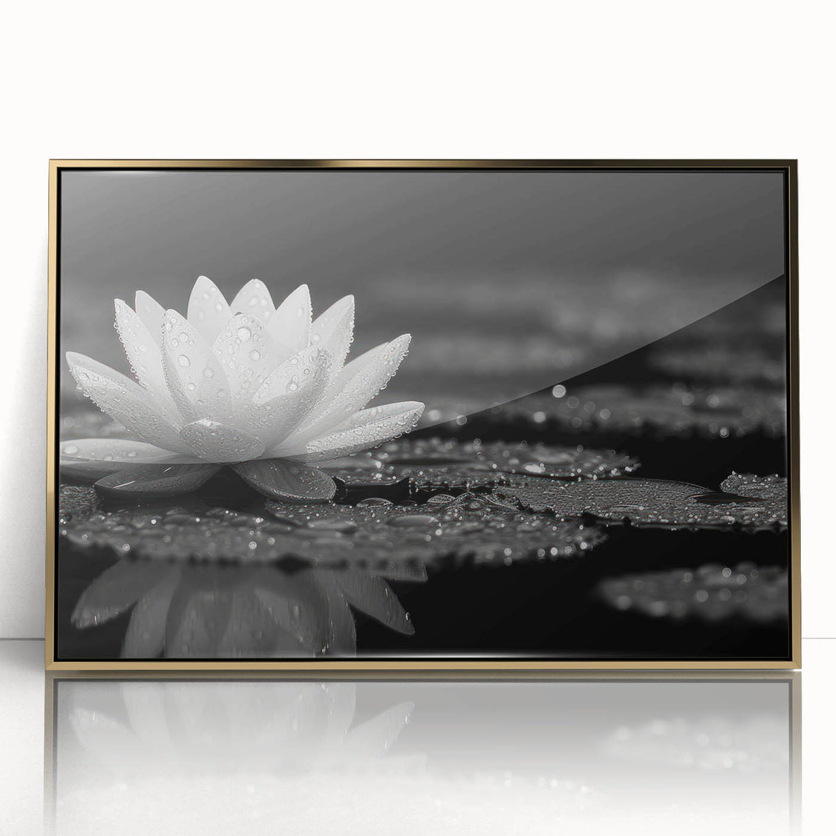 Vibrant floral canvas print showcasing an array of colorful flowers in various sizes, perfect for home decor, enhancing any living space with nature-inspired beauty.