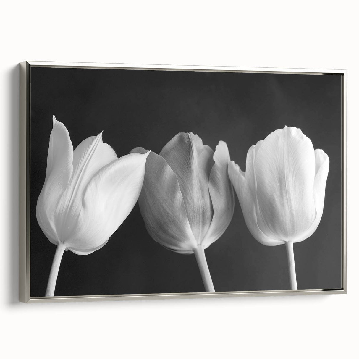 Vibrant floral canvas print showcasing a colorful arrangement of blooming flowers, perfect for adding a touch of nature-inspired decor to any room.