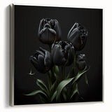 Vibrant floral canvas art print showcasing a colorful bouquet of various flowers, designed for home decor, highlighting intricate details and textures.
